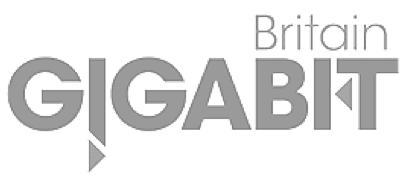 Gigabit Britain logo.