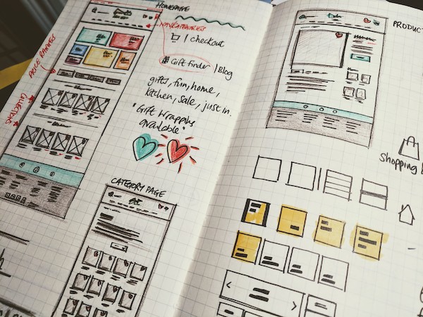 My project process for designing websites and apps