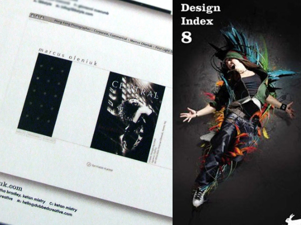 My work recognised in Web Design Index 8